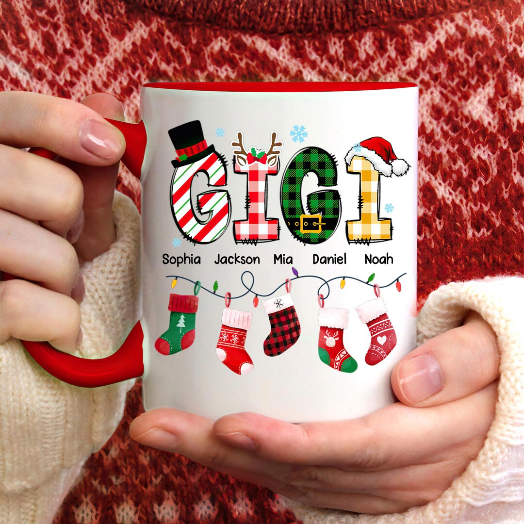 Personalised Glam-ma Mug – Ceramic, White, Dishwasher Safe, Mother's Day Gift For Gran Nan Nana Nanna Grandma