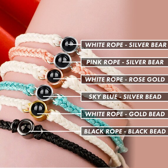 Elegant Hidden Photo Bracelet