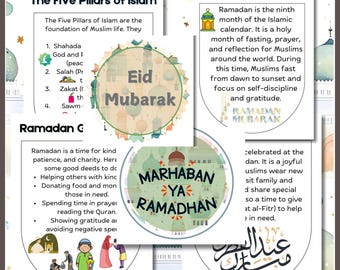 ラマダン イード ムバラク デコレーション バナー 掲示板 | ラマダン イスラム デコレーション | ラマダン ワークシート | イスラム ホリデー バナー | 教室 デコレーション