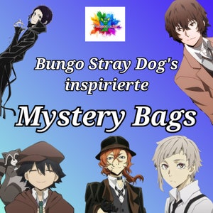Bungo Stray Dogs inspired Mystery Bags Box