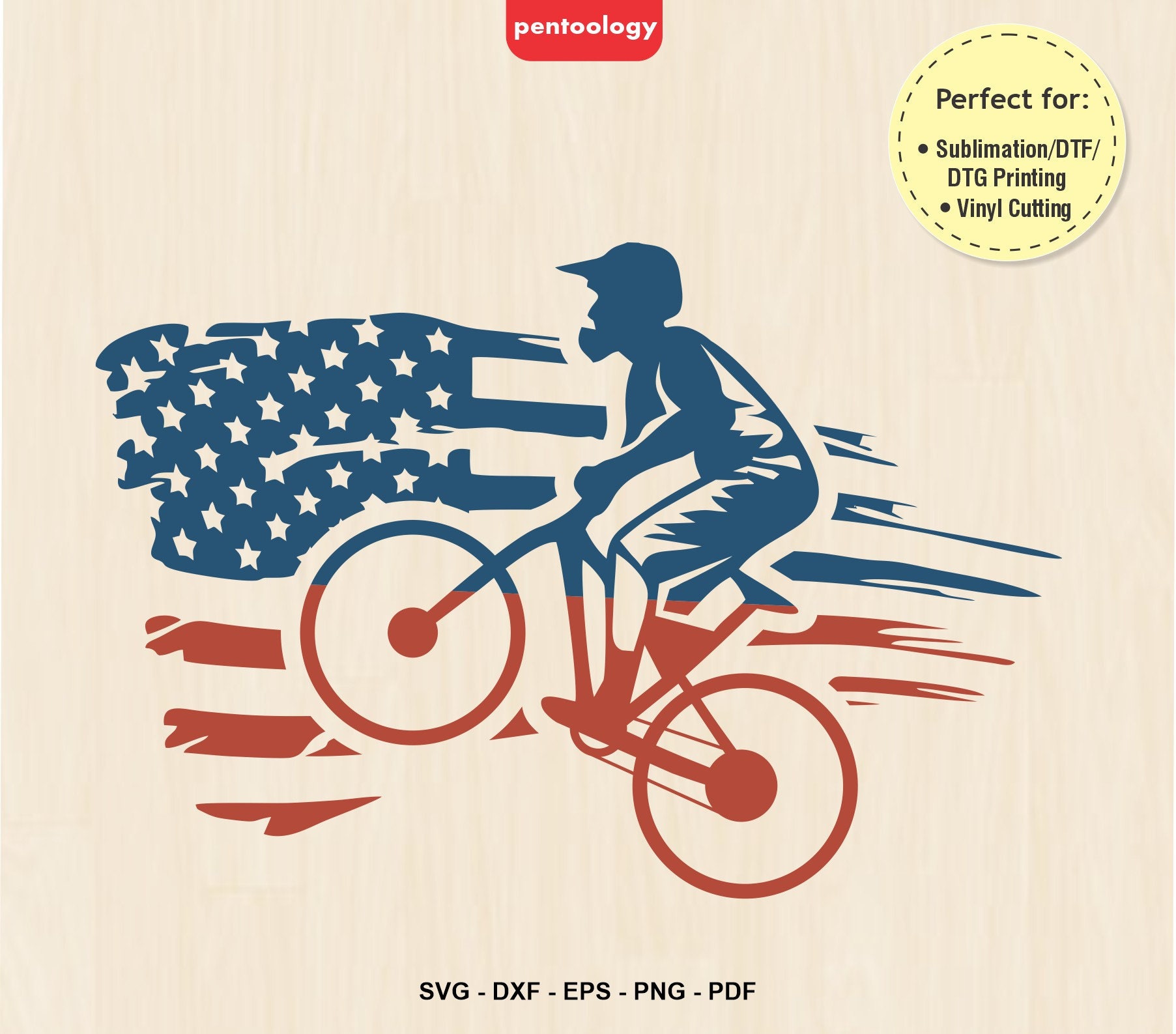 Bandiera Americana In Bicicletta - Italia - Foto 6