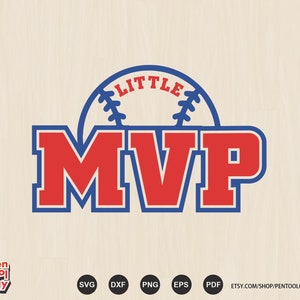 Kleines MVP SVG - MVP Geburtstag Shirt, Baseball Themen SVG, Png, Schnitt, Dtf, Sublimationsdateien, Baseball MVP SVG, Geburtstagskind Outfit