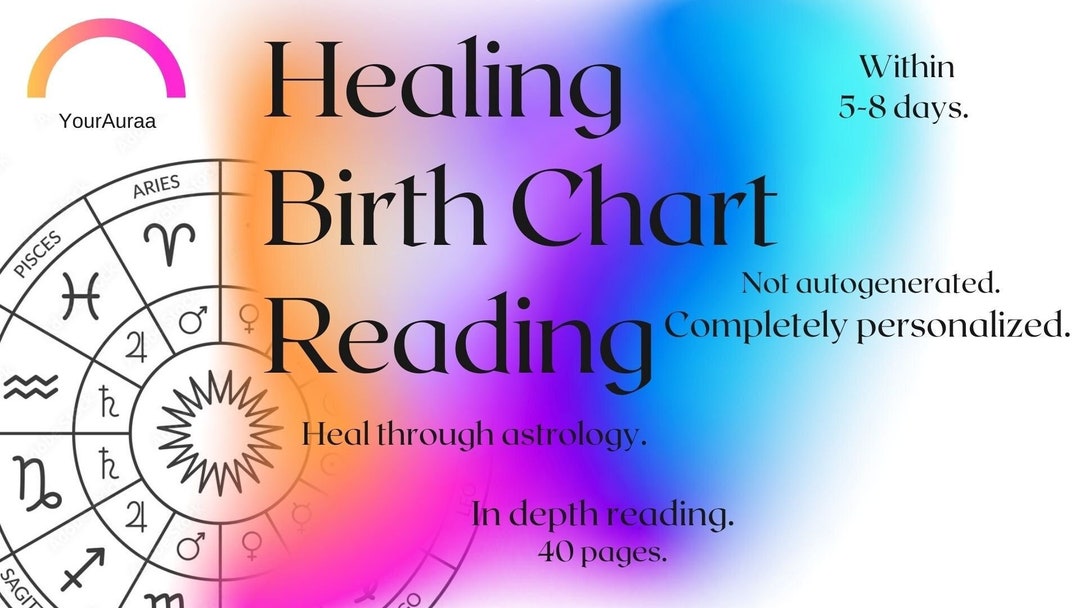 Astrology Birth Chart in Depth Reading, Natal Chart Reading, Birth ...