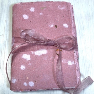 Diario-taccuino COTTON CANDY - Carta fatta a mano ecosostenibile -  Dolci momenti
