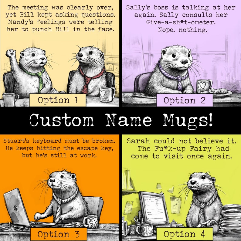 Custom Name Mugs zdjęcie 2