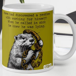 Working From Home Steve Mug