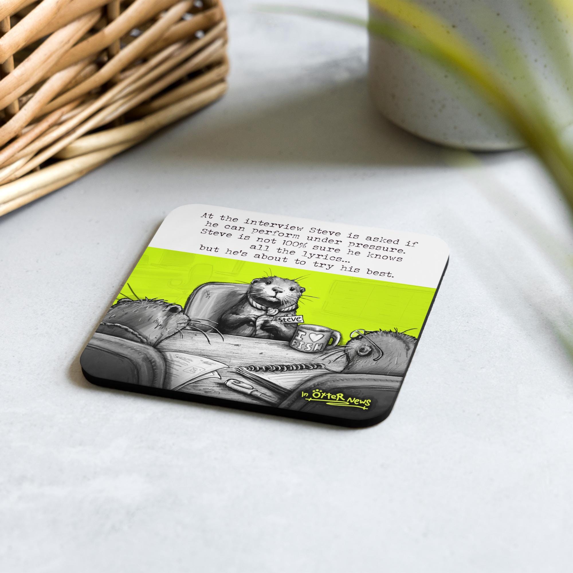 Steve Coasters - Etsy