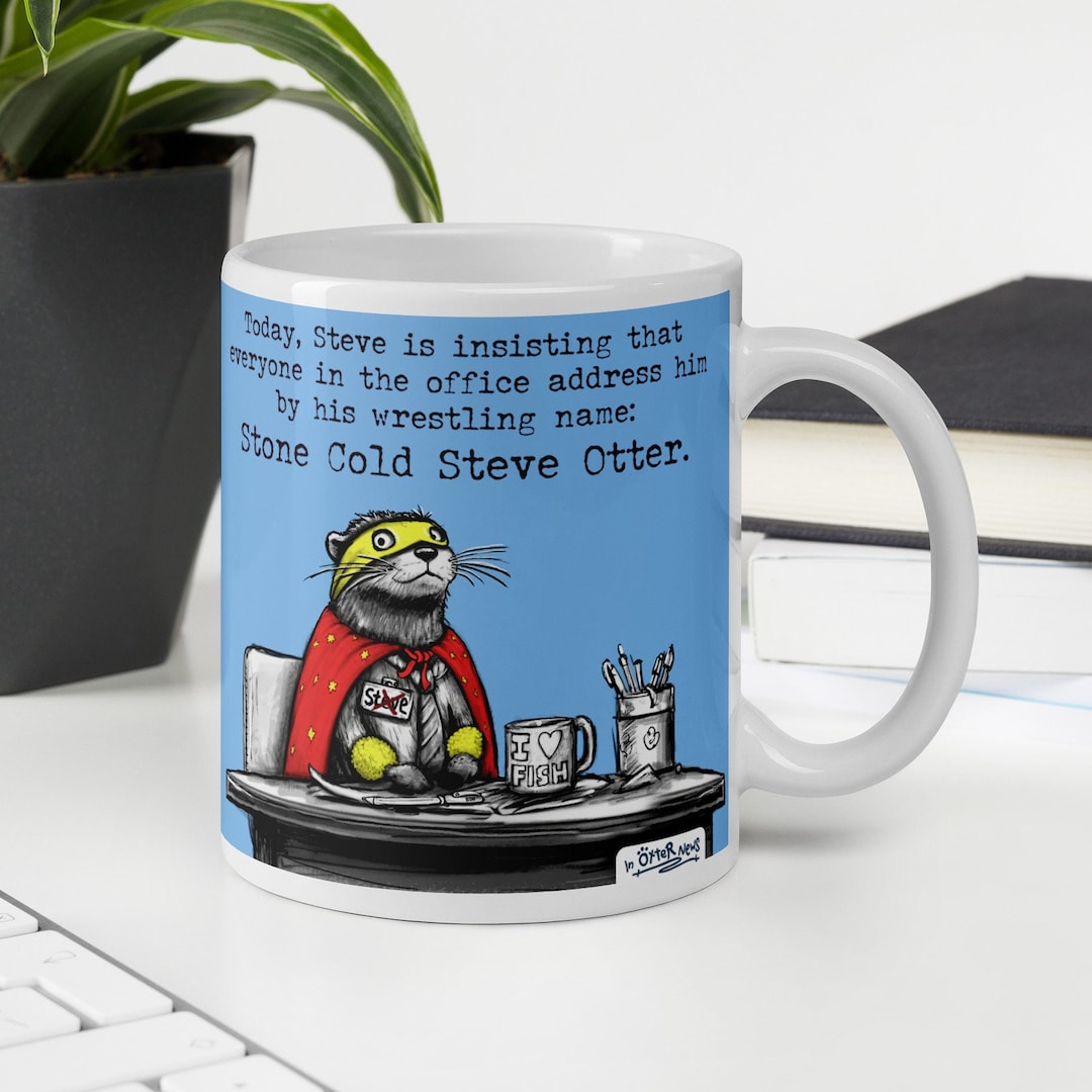 Stone Cold Steve Otter Mug - Etsy