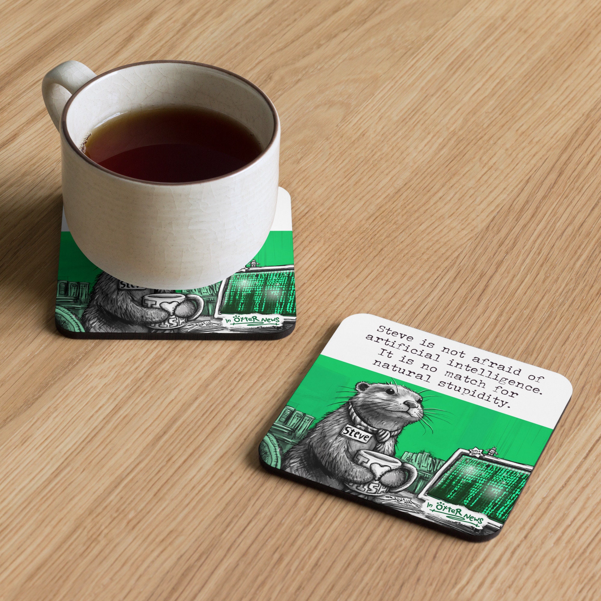 Steve Coasters - Etsy