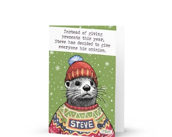 Steve Christmas Card