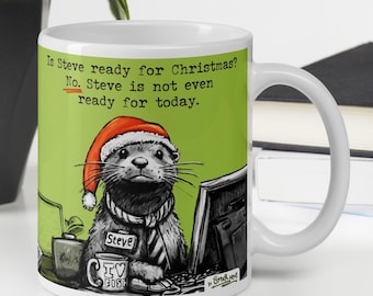 Ready For Christmas - Steve Mug
