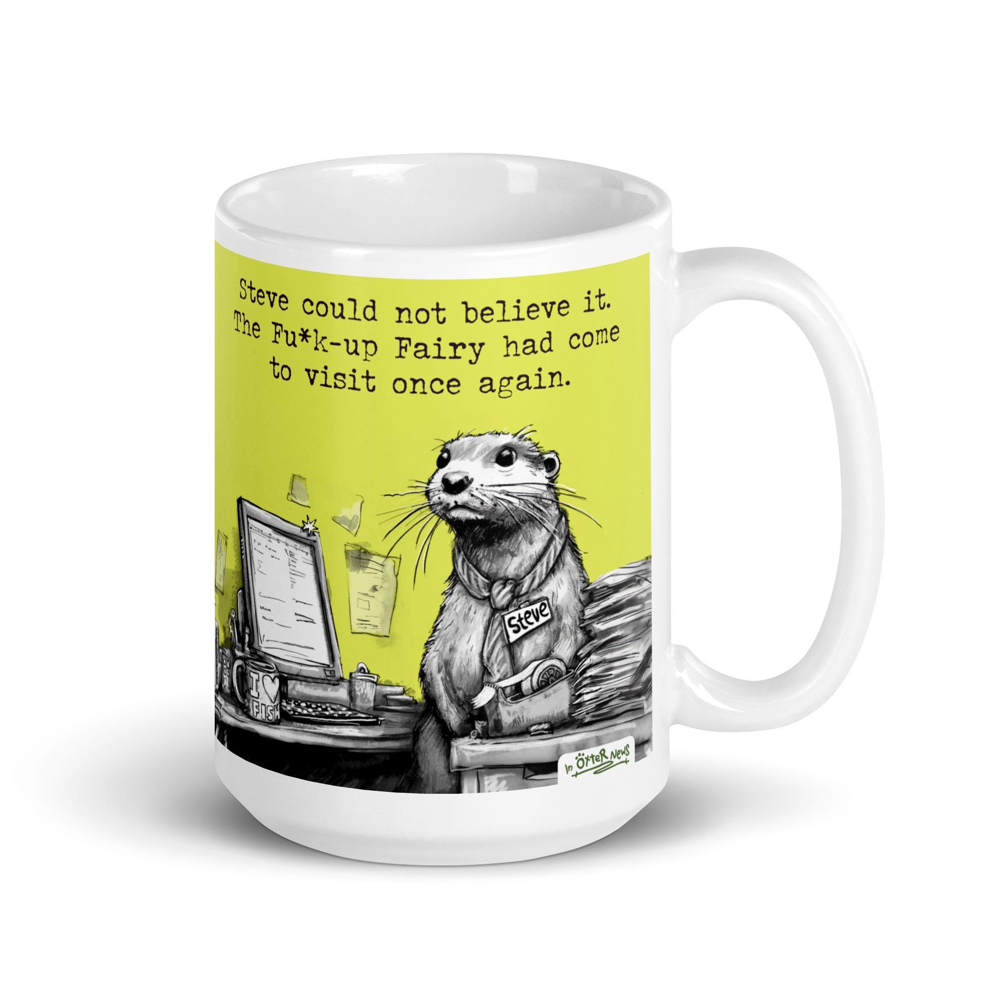 ファックアップフェアリースティーブマグカップ - Etsy 日本