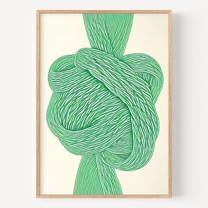 Green Modern Abstract Print, Neutral Simple Line Art, Modern Painting Posters Minimalist Modern Artwork Posters