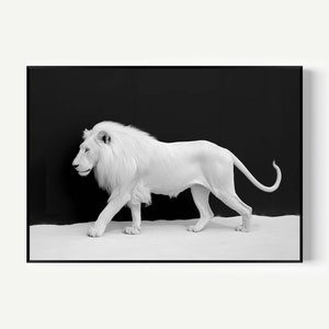 ライオンの壁飾り、動物の壁アート、ライオンの頭の壁アート、動物の頭の壁アート装飾、リビングルームの壁飾り、ホームオフィスの壁飾り、ライオン愛好家