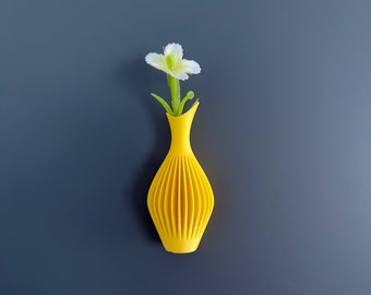 Vase with magnet design vase magnetic vase small vase fridge magnet flower vase 3d vase flower vase personalized vase