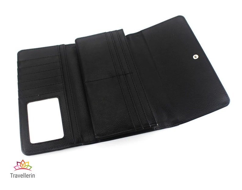 Women's Travel Wallet Personalized Option Colorful Paisley Etsy