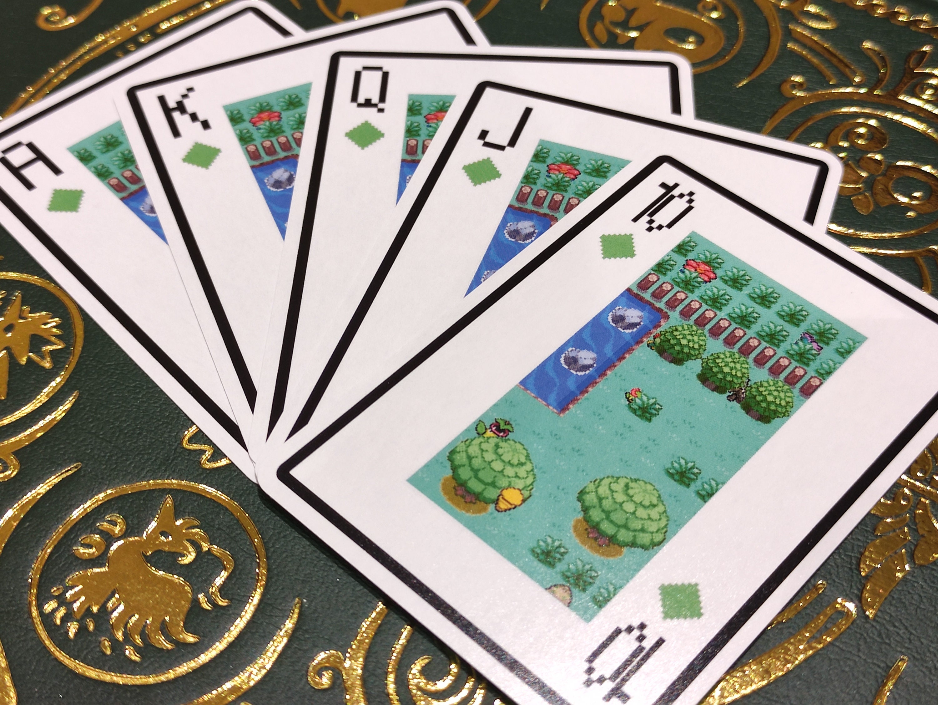pokemon playing cards 52 Pokemon Poker Cards main image 1