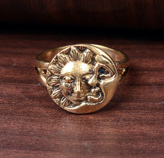 Bronze Happy Sun Ring Bronze Happy Sun Ring