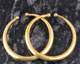 Brass Anklet , Ankle Cuff , Ankle Bracelet