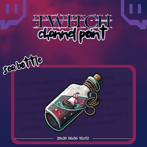 Seeflasche Twitch Channel Point - - Digital Download -