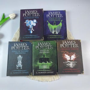 James Potter Hardcover Set (5 Books) | G. Norman Lippert Collector Bundle | Wizard Fantasy Series | Harry Potter Next Generation Magic Books image 9