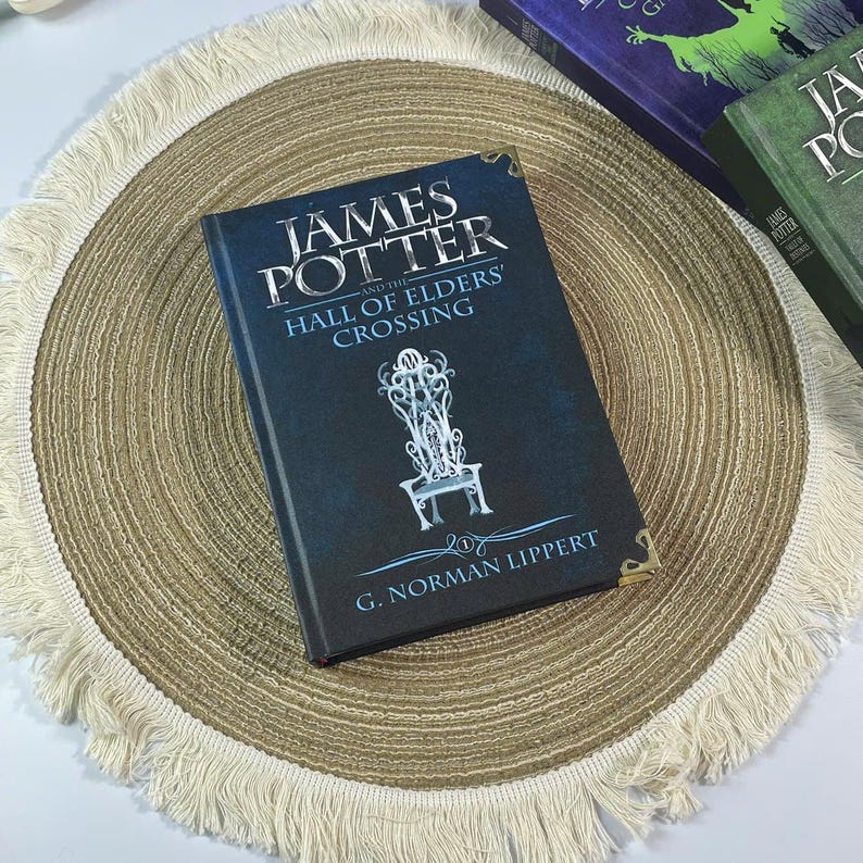 James Potter Hardcover Set (5 Books) | G. Norman Lippert Collector Bundle | Wizard Fantasy Series | Harry Potter Next Generation Magic Books James Potter Vol1