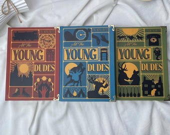 All The Young Dudes Special Edition Hardcover Set by MsKingBean – 3 Volume Collector’s Edition – Fantasy Fanfiction Book Set