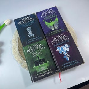 James Potter Hardcover Set (5 Books) | G. Norman Lippert Collector Bundle | Wizard Fantasy Series | Harry Potter Next Generation Magic Books image 13
