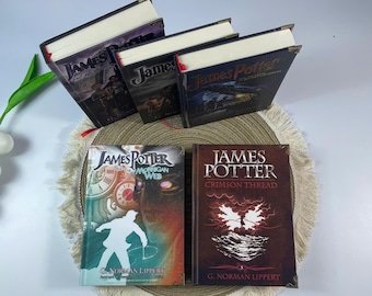 James Potter Book Series by G. Norman Lippert – Hardcover Fantasy Collection – Wizard Adventure Novel Set – Magical Fiction Gift for Readers