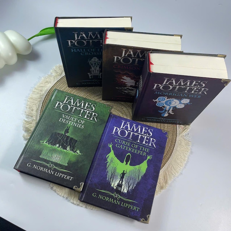 James Potter Hardcover Set (5 Books) | G. Norman Lippert Collector Bundle | Wizard Fantasy Series | Harry Potter Next Generation Magic Books image 12