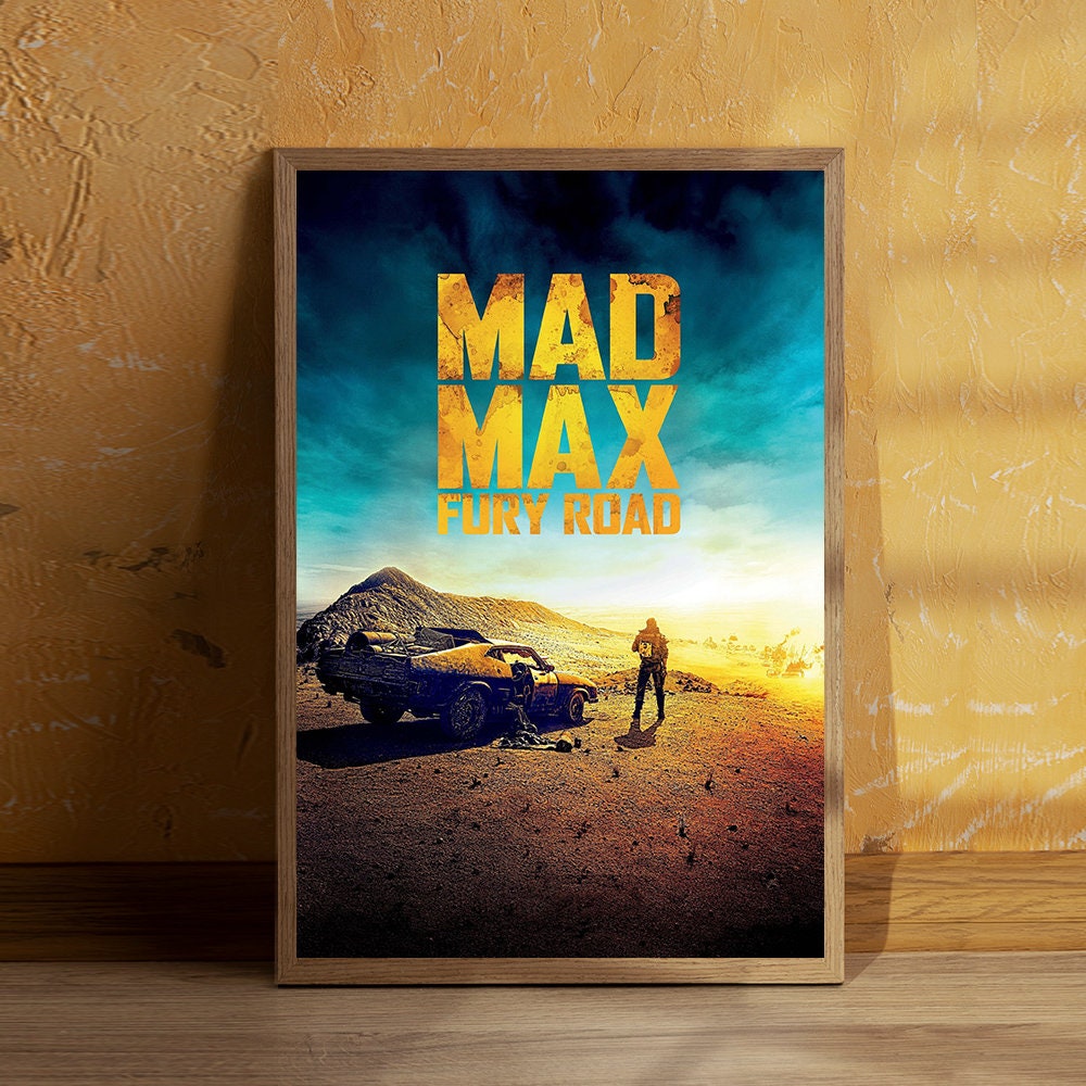 マッドマックス 怒りのデス・ロード キャンバス映画ポスター アート