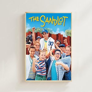 The Sandlot--Impressão de pôster de filme, decoração para casa, pôster de arte para presente, arte de filme vintage, pôster de tela