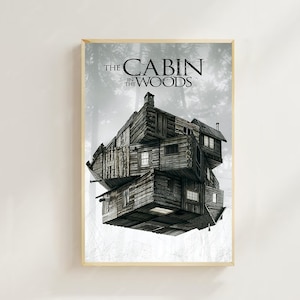 The Cabin in the Woods (2012)- Movie  Poster (Regular Style) Art Prints,Home Decor, Art Poster for Gift，Canvas Poster