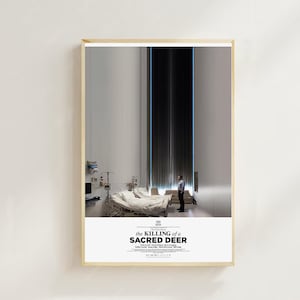 The Killing of a Sacred Deer (2017)--Cartaz de filme (estilo regular)Impressão artística, decoração para casa, pôster de arte para presente, pôster em tela