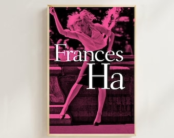 Frances Ha - Film Poster (Regular Style) Kunstdrucke,Dekoration,Kunst Poster für Geschenk，Leinwand Poster