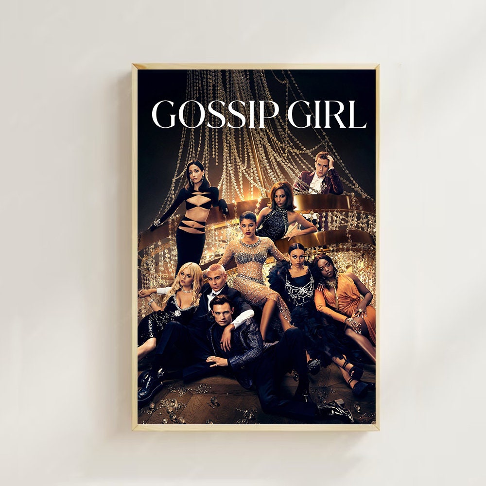 Gossip Girl 2007 Movie Poster regular Style Art Prints,home Decor, Art  Poster for Giftcanvas Poster 
