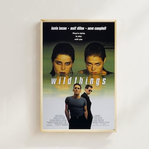 Wild Things (1998)--Impressão de pôster de filme, decoração para casa, pôster de arte para presente, arte de filme vintage, pôster de tela