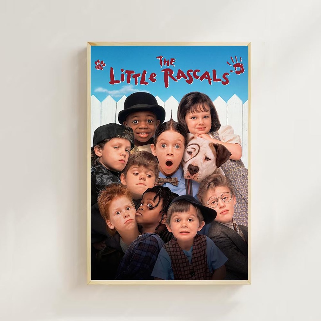 The Little Rascals Movie Poster (1994) - Canvas Art Print,room Decor ...