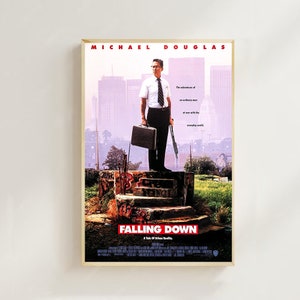 Falling Down (1993) - Impressão de pôster de filme, decoração para casa, pôster de arte para presente, arte de filme vintage, pôster em tela