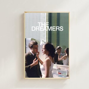 Os sonhadores - pôster de filme (estilo regular) impressões de arte, decoração para casa, pôster de arte para presente, pôster de tela