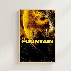 The Fountain (2006)--Impressão de pôster de filme, decoração para casa, pôster de arte para presente, arte de filme vintage, pôster de tela