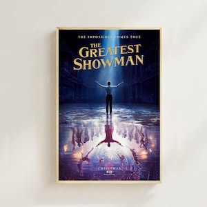 O Rei do Show (2017) - Pôster de filme (estilo regular) - Impressões artísticas, decoração para casa, pôster de arte para presente, pôster em tela