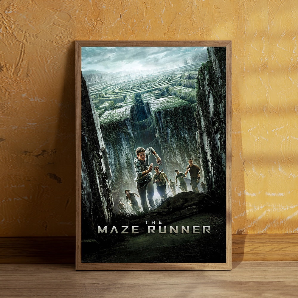 The Maze Runner Filmcanvas voor kamerdecoratie, esthetische kunstposter voor slaapkamer en woonkamer, niet ingelijst, 20 x 30 cm