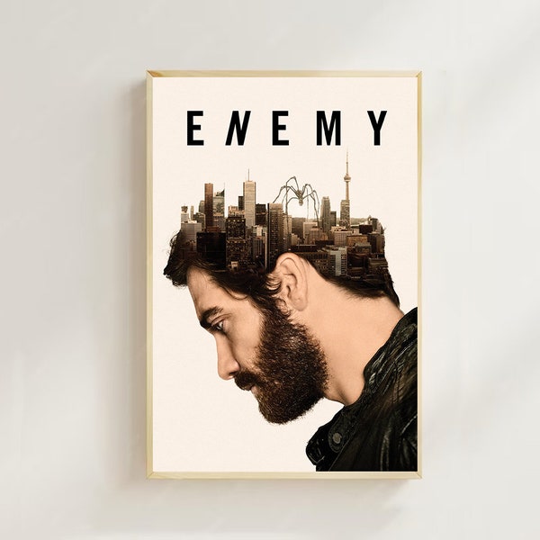 Enemy  -  Movie Poster (Regular Style)  art  printing, Home Decor, Art Poster for Gift,Canvas，Canvas Poster