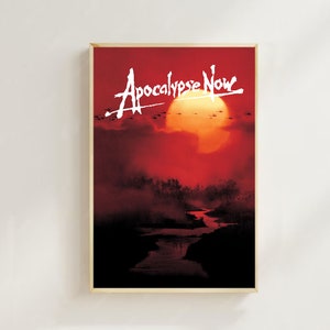 Apocalypse Now (1979) - Filmplakat (regulärer Stil) Kunstdrucke, Wohnkultur, Kunstplakat für Geschenk, Leinwandplakat