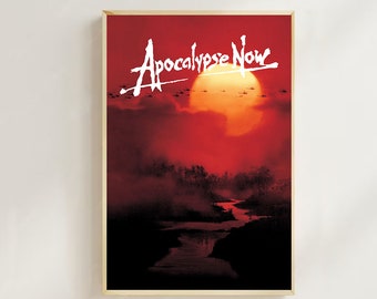 Apocalypse Now (1979)- Movie  Poster (Regular Style) Art Prints,Home Decor, Art Poster for Gift，Canvas Poster