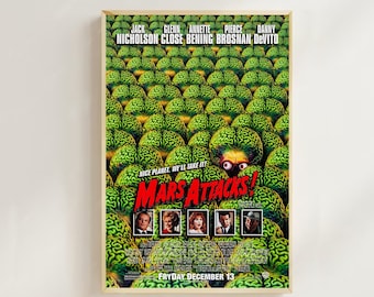 マーズ・アタック！映画ポスター ウォールアート インテリア ルーム