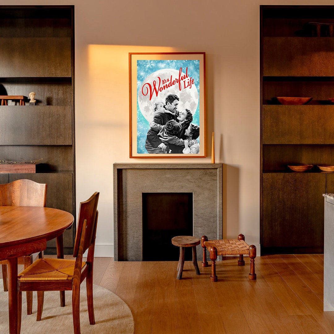 It's a Wonderful Life - Movie Poster (regular Style) Art Prints,home ...