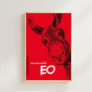 EO - Pôsteres de filme (estilo regular), impressões artísticas, decoração para casa, pôsteres de filmes antigos, pôsteres em tela
