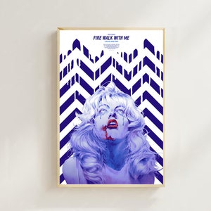 Twin Peaks Fire Walk with Me (1992)--Movie  Poster(Regular Style) Art Prints,Home Decor,Vintage Movie Poster,Canvas Poster